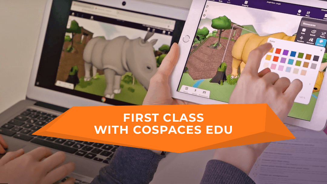 First class with Cospaces Edu