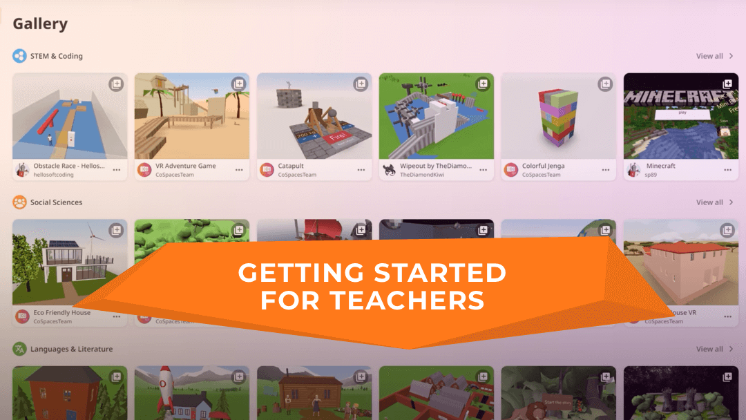 Getting started for teachers